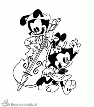 Animaniacs 29 kleurplaat