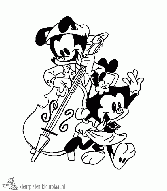 Animaniacs 29 kleurplaat