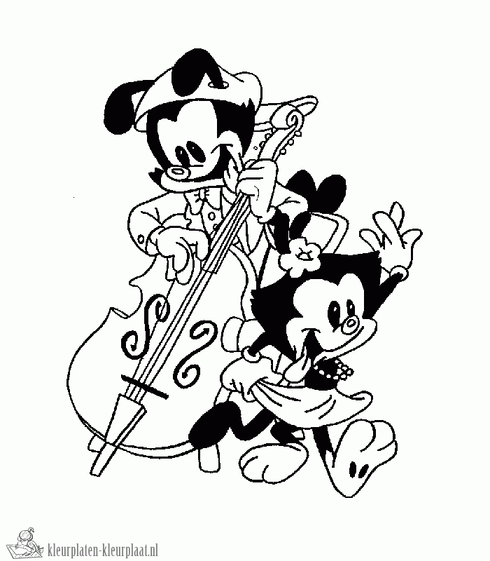 Animaniacs 3 kleurplaat