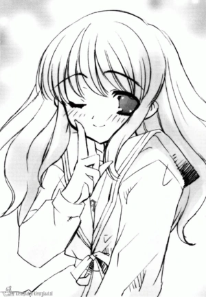 Anime kleurplaten om te printen en kleuren