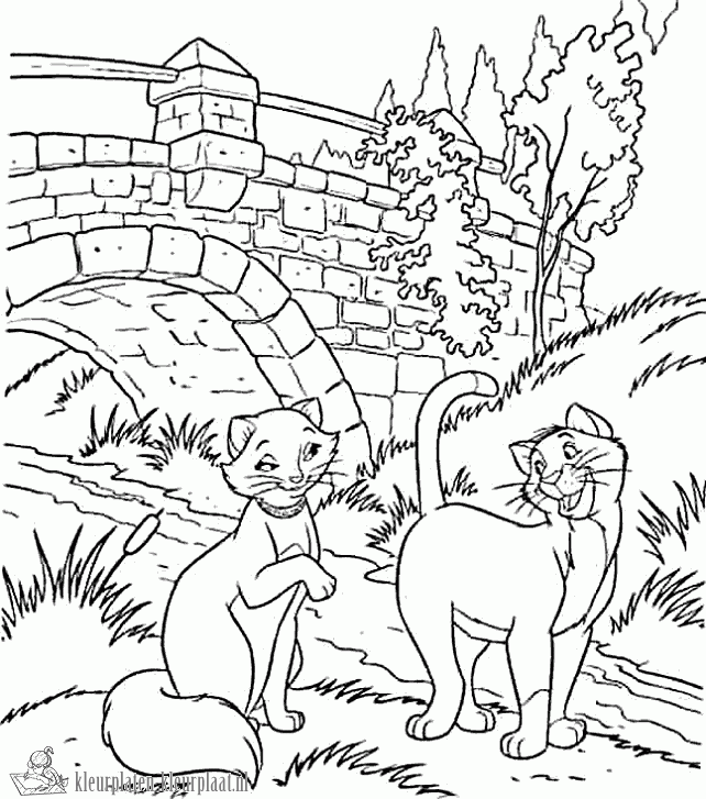 Aristocats 10 kleurplaat