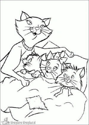 Aristocats 15 kleurplaat