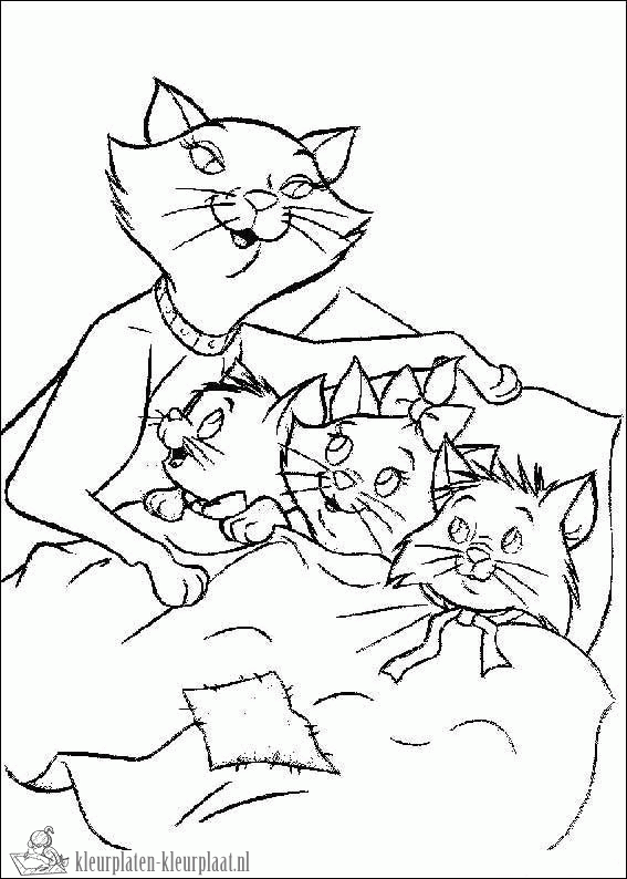 Aristocats 15 kleurplaat