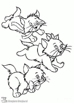 Aristocats 16 kleurplaat