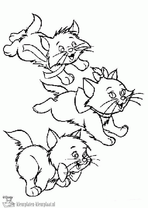 Aristocats 16 kleurplaat