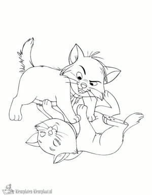 Aristocats 22 kleurplaat