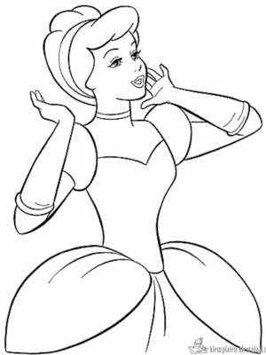 Assepoester 17 kleurplaat