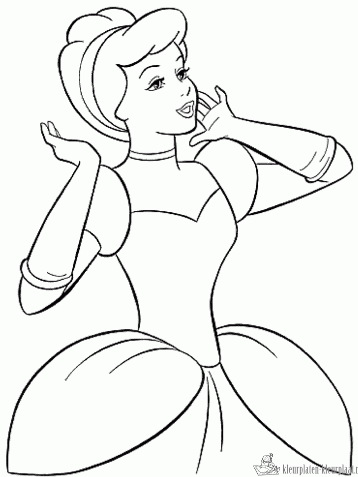 Assepoester 17 kleurplaat