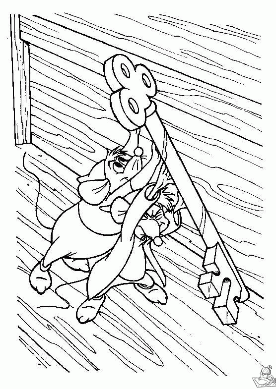 Assepoester 2 kleurplaat