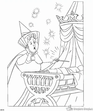 Assepoester 23 kleurplaat