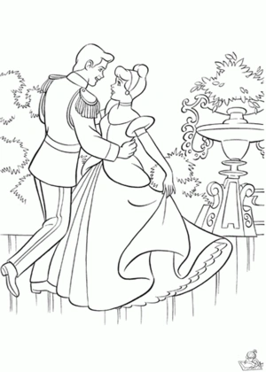 Assepoester 3 kleurplaat