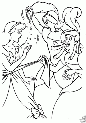 Assepoester 32 kleurplaat