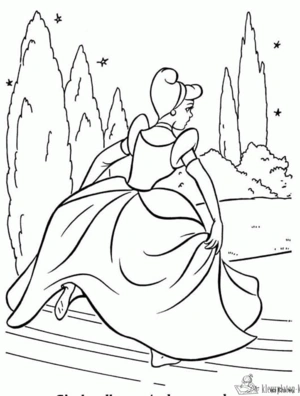 Assepoester 34 kleurplaat