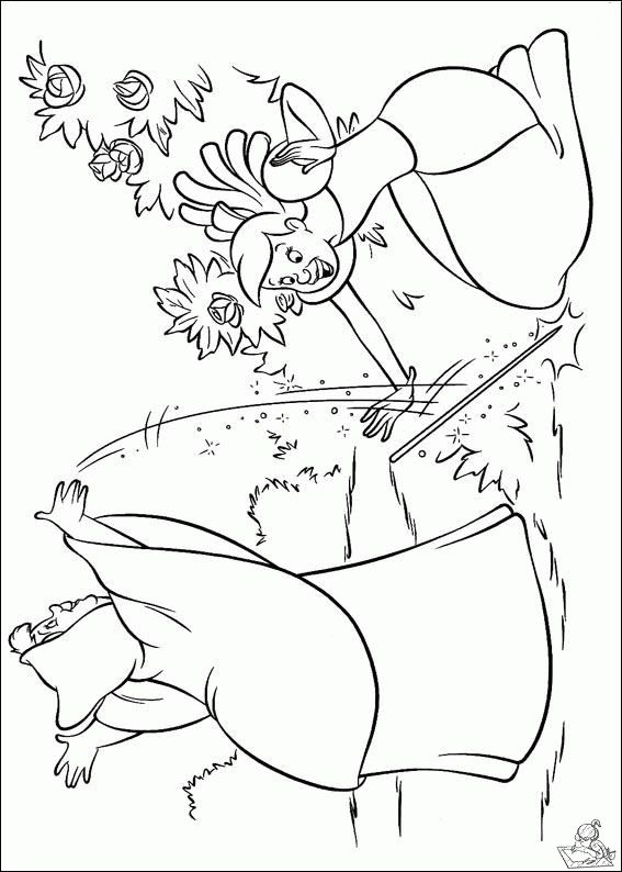 Assepoester 41 kleurplaat