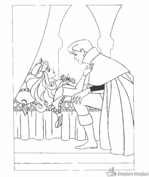 Assepoester 43 kleurplaat