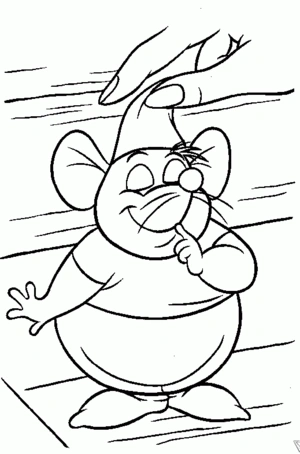 Assepoester 44 kleurplaat