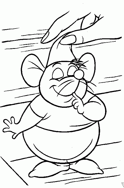 Assepoester 44 kleurplaat