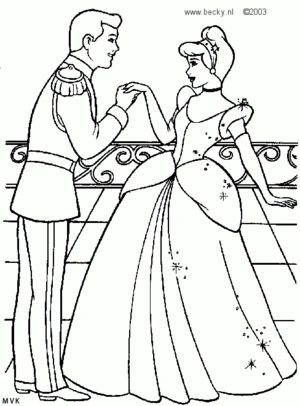 Assepoester 51 kleurplaat