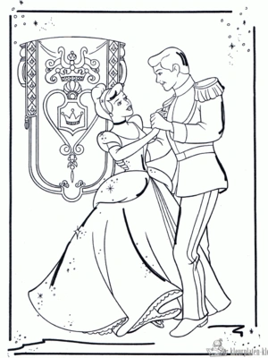 Assepoester 55 kleurplaat