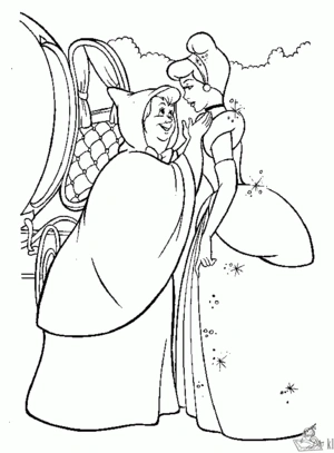 Assepoester 66 kleurplaat