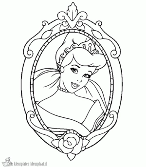 Assepoester 84 kleurplaat