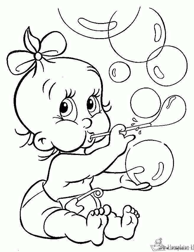 Baby 29 kleurplaat