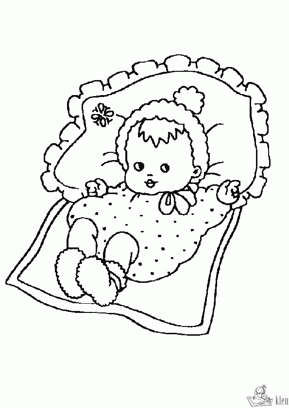 Baby 81 kleurplaat