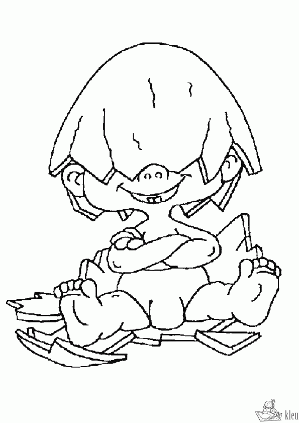 Baby 83 kleurplaat