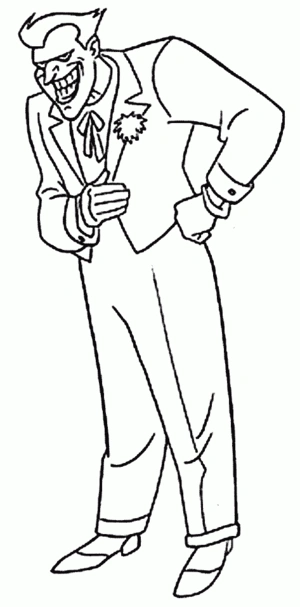 Batman 48 kleurplaat