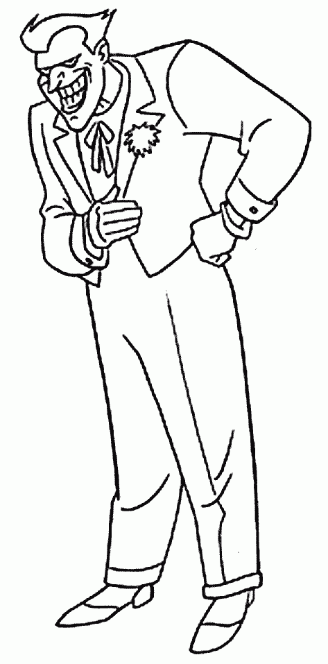 Batman 48 kleurplaat