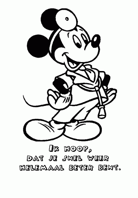 Beterschap 1 kleurplaat