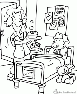 Beterschap 17 kleurplaat