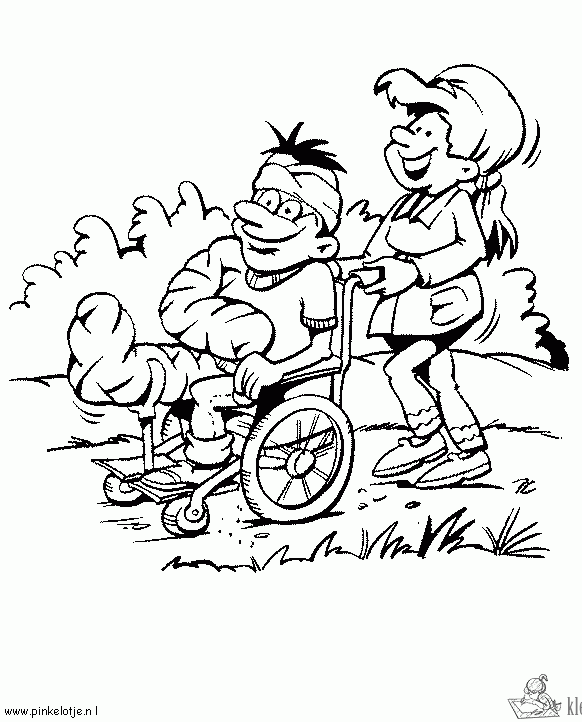 Beterschap 44 kleurplaat