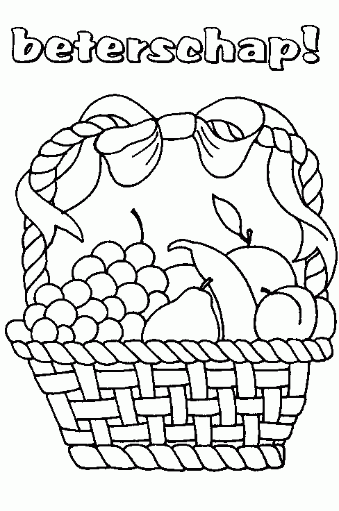 Beterschap 5 kleurplaat