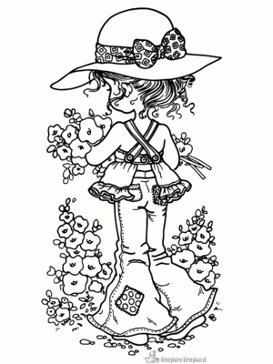 Bloemen 37 kleurplaat