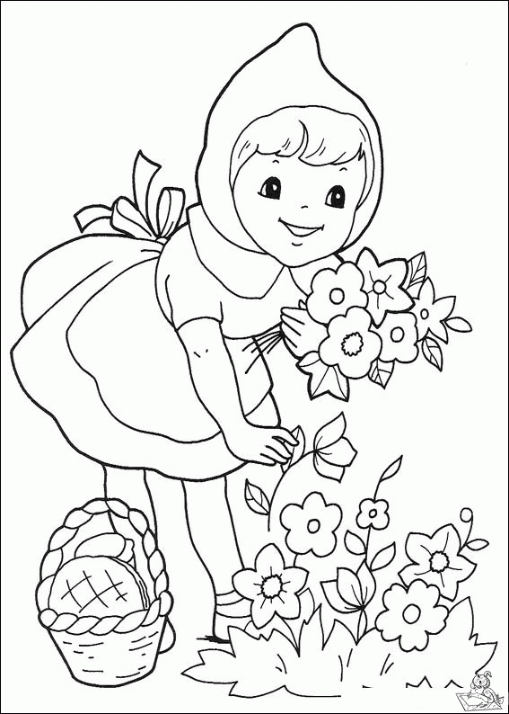 Bloemen 78 kleurplaat