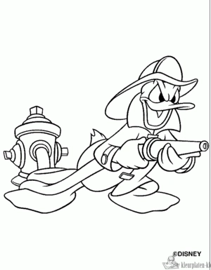 Brandweer 16 kleurplaat