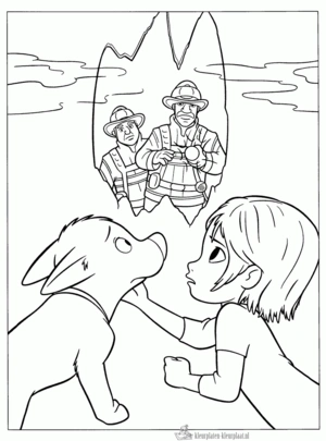 Brandweer 26 kleurplaat