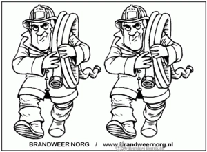 Brandweer 29 kleurplaat