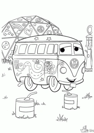 Cars 29 kleurplaat
