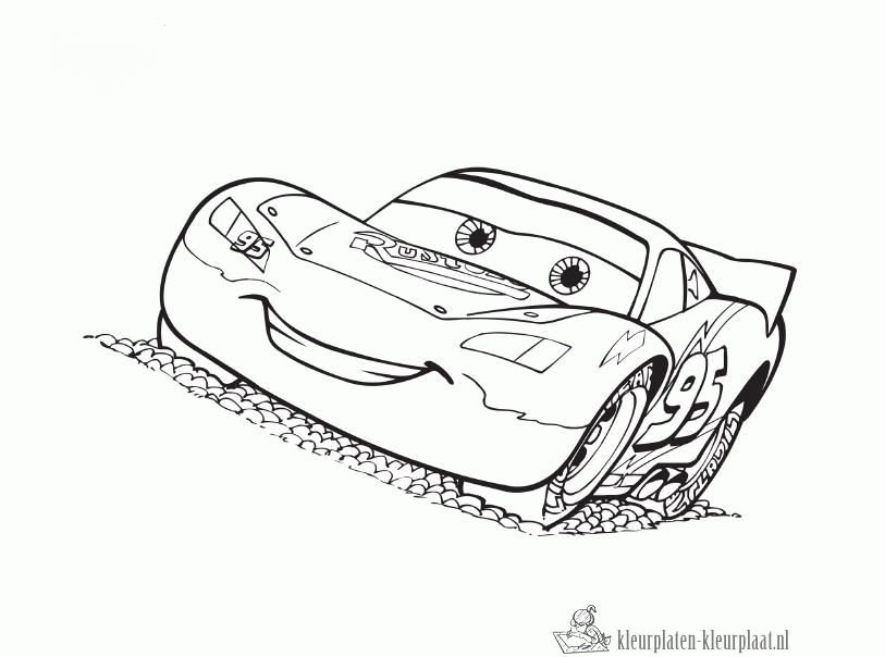 Cars 3 kleurplaat