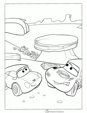 Cars 34 kleurplaat