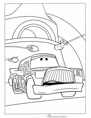 Cars 36 kleurplaat