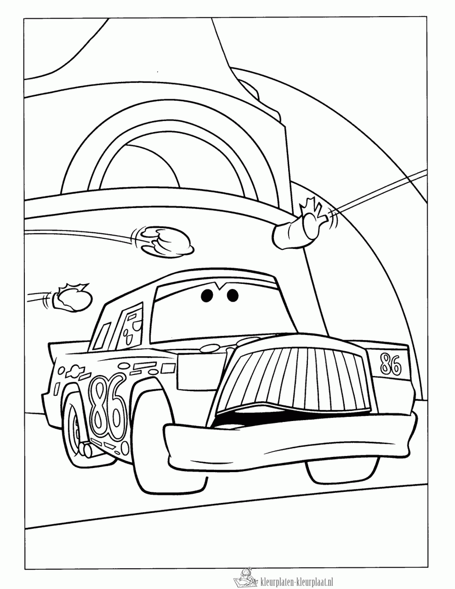Cars 36 kleurplaat