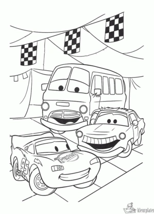 Cars 41 kleurplaat