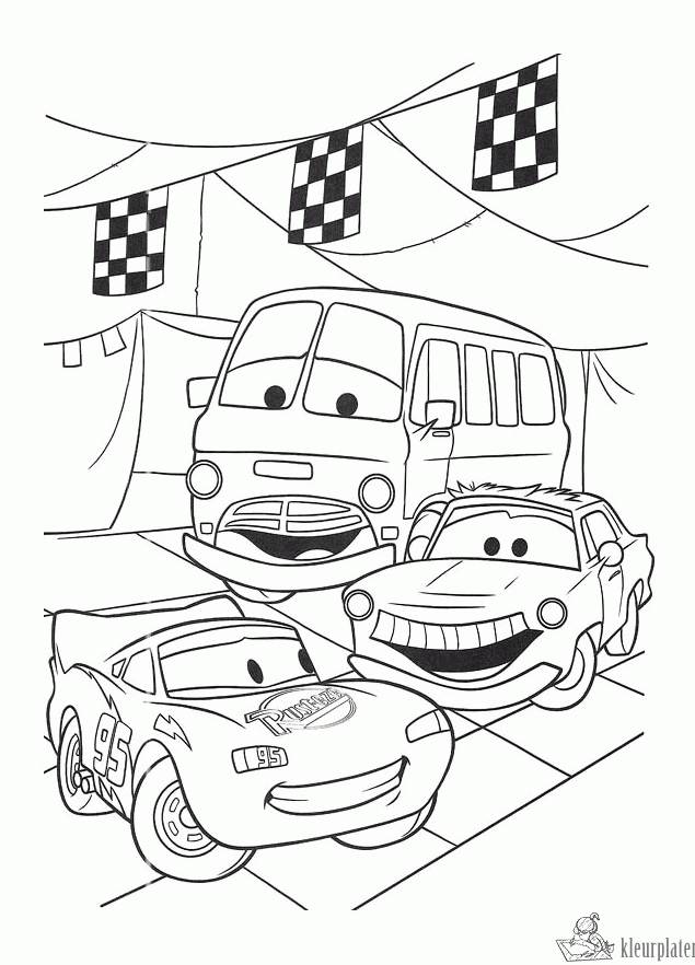 Cars 41 kleurplaat