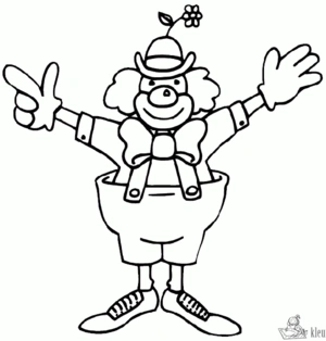 Circus 41 kleurplaat