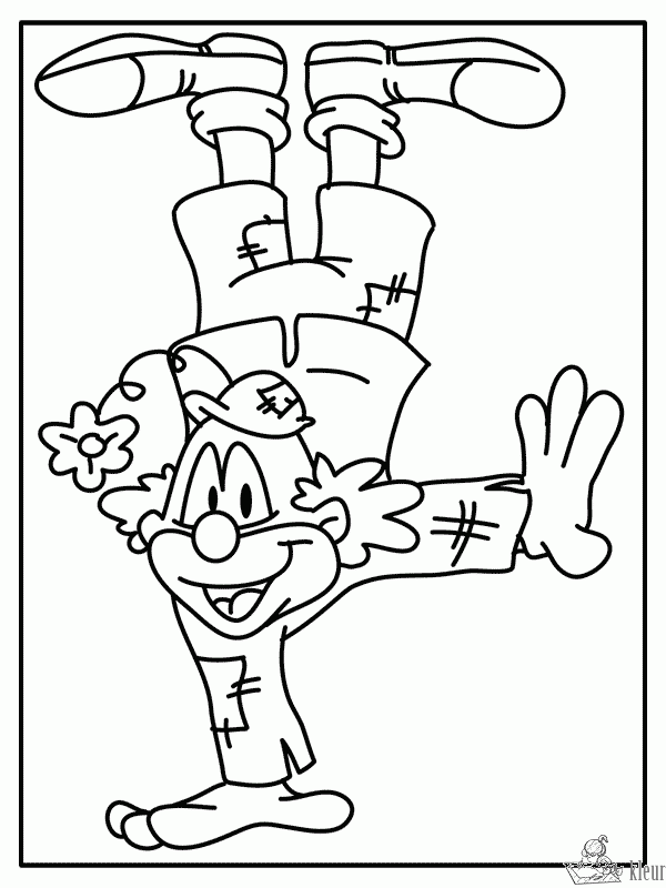 Circus 62 kleurplaat