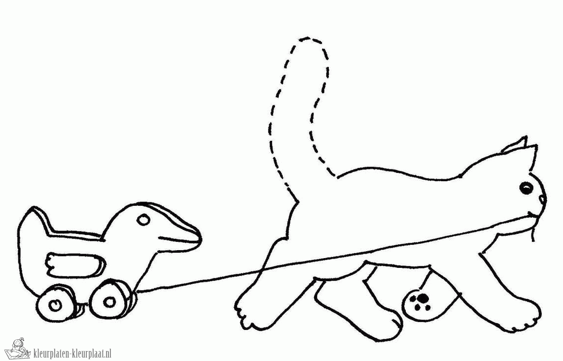 Dikkie dik 12 kleurplaat