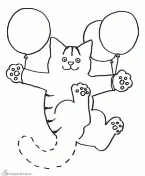 Dikkie dik 2 kleurplaat